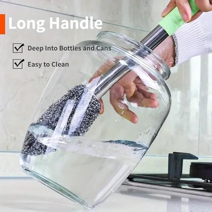 Steel Wire Bottle Cleaning Brush – Sophisticated Maintenance Solution Premium Quality SingleDeals™
