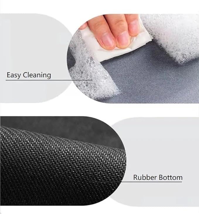 Premium 2-Piece Rectangular Kitchen Mat Set – Cushioned, Anti-Fatigue Surface for Enhanced Comfort and Floor Protection Premium Quality Single Deals™