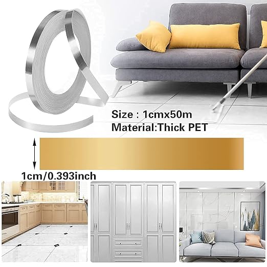 Single Deals™ Silver Tiles Gap Tap  Dimensions: 0.5 cm