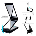 Premium Multi-Section Foldable Makeup Mirror – Adjustable, Portable Vanity Essential