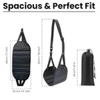 Premium Foot and Leg Rest for Flight Travel – Ergonomic In-Flight Comfort Solution