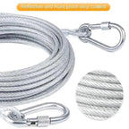 Single Deals™ 10 Meter Heavy Duty Clothes Drying Rope With Hooks - Premium Quality
