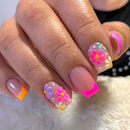 Decorative Floral Nail Art Sticker Sheets – Vibrant Adhesive Decals for Artistic Manicure Styling Premium Quality Single Deals™