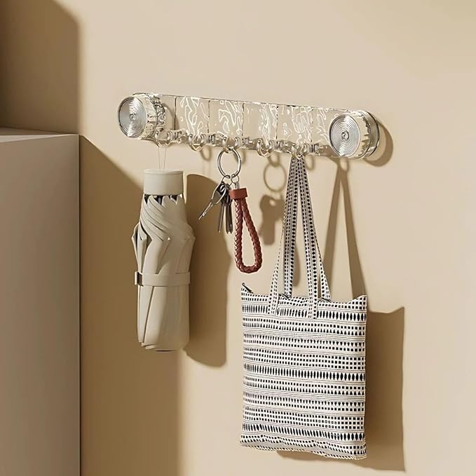 Single Deals™ Luxury Suction Cup Hooks With Five Hooks Premium Quality