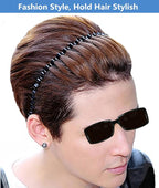 Unisex Metal Wavy Headband – Classic Style & Secure Hold