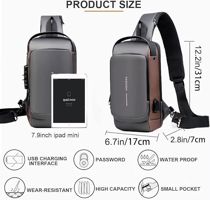 Single Deals™ USB Shoulder Bag - Premium Quality