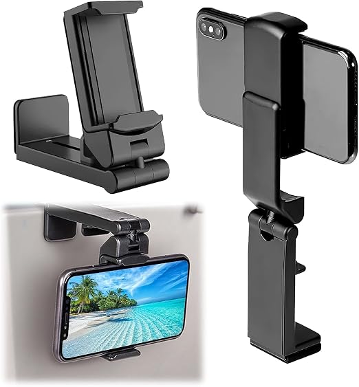 Premium 360° Rotating Travel Phone Holder – Versatile Hands-Free Mounting Solution
