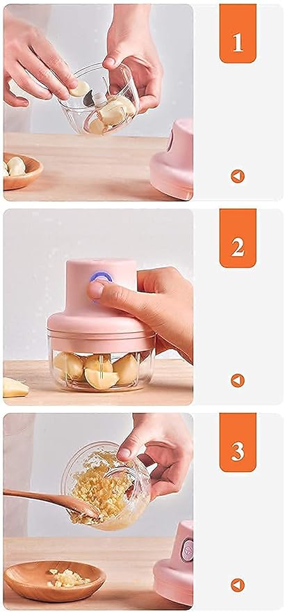 Single Deals™ Garlic  & Vegetable Chopper Rechargeable [Premium Quality]