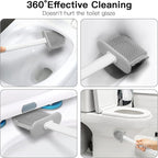 Wall-Hanging Toilet Brush Set  – Sophisticated Maintenance Solution Premium Quality SingleDeals™