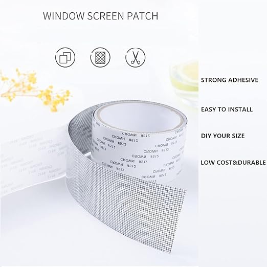 Single Deals™ Window Screen Repair Kit Tab big roll