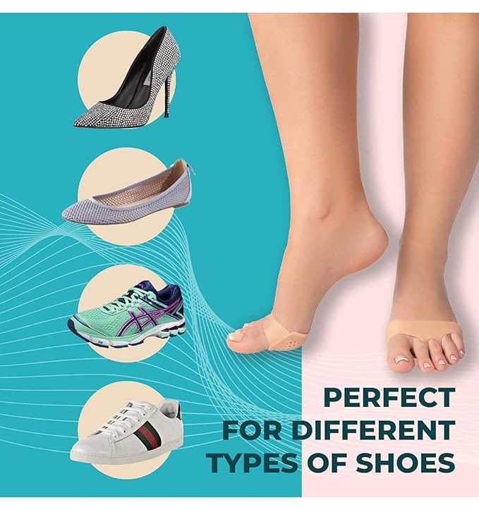 Comfortable Honeycomb Forefoot Cushion - Breathable Silicone Gel Pad for Pain Relief and All-Day Comfort in High Heels Premium Quality Single Deals™