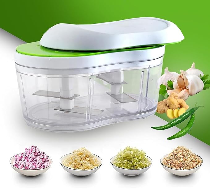 Single Deals™ Manual Hand Press Chopper [Premium Quality]