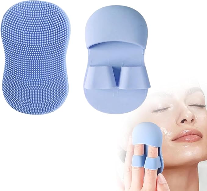 Silicone Face Scrubber – Gentle Exfoliating Cleansing Pad for Pore Refinement and Daily Skincare Routines Premium Quality Single Deals™