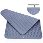 Premium Silicone Dish Drying Mat (40x30 inch) – Large, Heat-Resistant, Anti-Slip Countertop Protector for Efficient Kitchen Organization Premium Quality Single Deals™