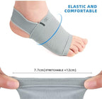 Comfortable Flat Foot Arch Support Brace - Breathable Elastic Compression Sleeve with Soft Gel Insert for Pain Relief and All-Day Comfort Premium Quality Single Deals™