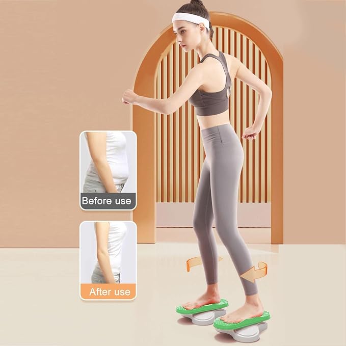 Abdominal Twist Board – Compact Rotating Fitness Disc for Core Strengthening and Balance Training