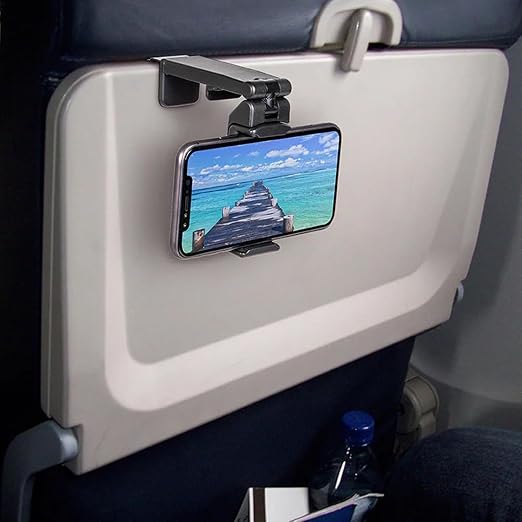 Premium 360° Rotating Travel Phone Holder – Versatile Hands-Free Mounting Solution