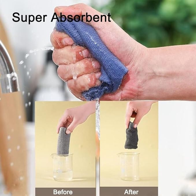 Premium Disposable Microfiber Cleaning Rags – Convenient, High-Performance 20-Pack for Efficient Home Maintenance