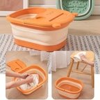 Foot Soaking Tub Massager Foldable – Sophisticated Wellness Solution Premium Quality SingleDeals™