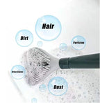 Silicone Push Toilet Brush with Holder – Sophisticated Maintenance Solution Premium Quality SingleDeals™