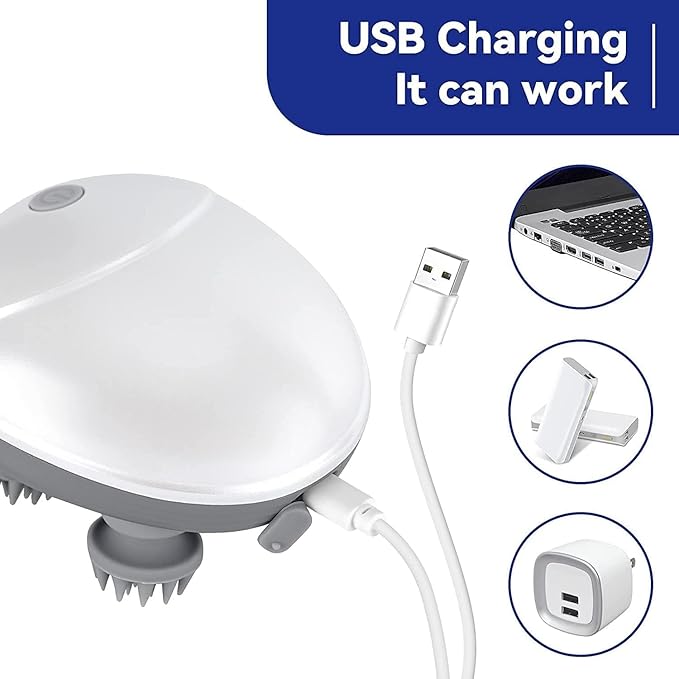 Premium Smart Scalp Massager – Advanced Therapeutic Care for Scalp Health