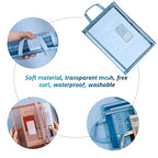 A4 Double Layer Document Bag – Transparent, Multi-Compartment Zipper Pouch for Efficient Organization and Storage Premium Quality Single Deals™