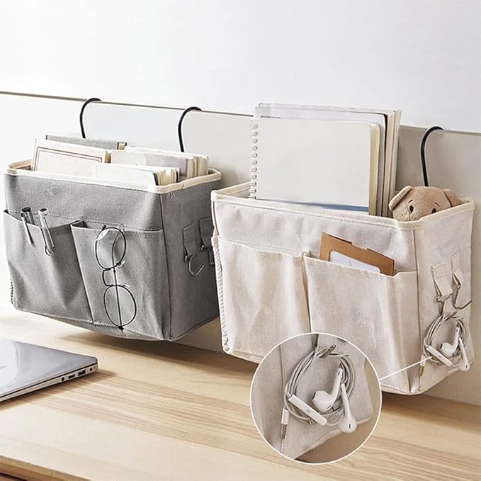 Single Deals™ Bedside Hanging Storage Basket - Premium Quality