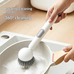 360 Rotating 2-in-1 Dish Cleaning Brush – Sophisticated Maintenance Solution Premium Quality SingleDeals™