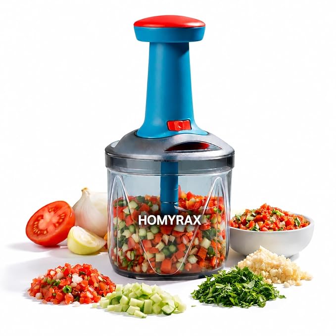 Single Deals™ 1000 ML hand push chopper [Premium Quality]