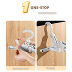 Single Deals™ Foldable cloth hanger - Premium Quality