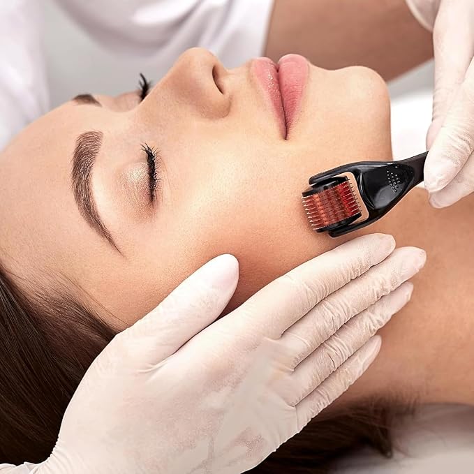 Derma Roller System – Professional Micro-Needling Tool for Collagen Stimulation and Skin Rejuvenation Premium Quality Single Deals™