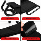 Professional Weightlifting Hook Grips – 2-Piece Set for Enhanced Strength Training and Wrist Support