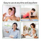 Silicone V-Shape Facial Lifting Mask – Ergonomic Skin Tightening and Contouring Support