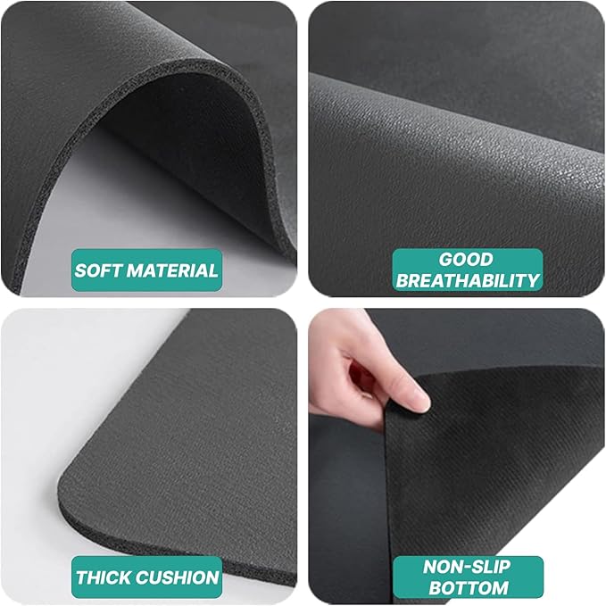Large Kitchen Drying Mat (40x60cm) – Highly Absorbent, Non-Slip Countertop Protector for Ample Dish Storage Premium Quality Single Deals™