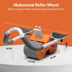 Advanced Abdominal Wheel Trainer – Multi-Functional Core Exerciser with Digital Performance Monitor Premium Quality Single Deals™