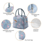Single Deals™ Grey Flamingo Lunch Bag - Premium Quality