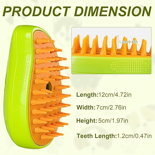 Pet Steam Brush – Sophisticated Maintenance Solution Premium Quality SingleDeals™