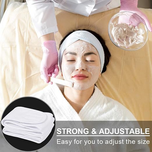 Face Wash Headband (Pink) – Adjustable Soft Microfiber Spa Hairband for Skincare, Makeup Application, and Facial Routines Premium Quality Single Deals™