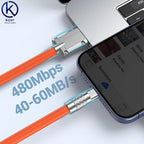 Premium 3-in-1 Universal Mobile Charging Cable – High-Performance Versatile Connectivity