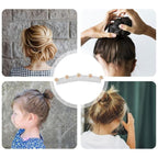 U-Shape Flower Hair Clip – Decorative Styling Accessory