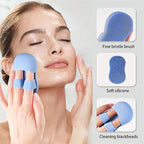Silicone Face Scrubber – Gentle Exfoliating Cleansing Pad for Pore Refinement and Daily Skincare Routines Premium Quality Single Deals™