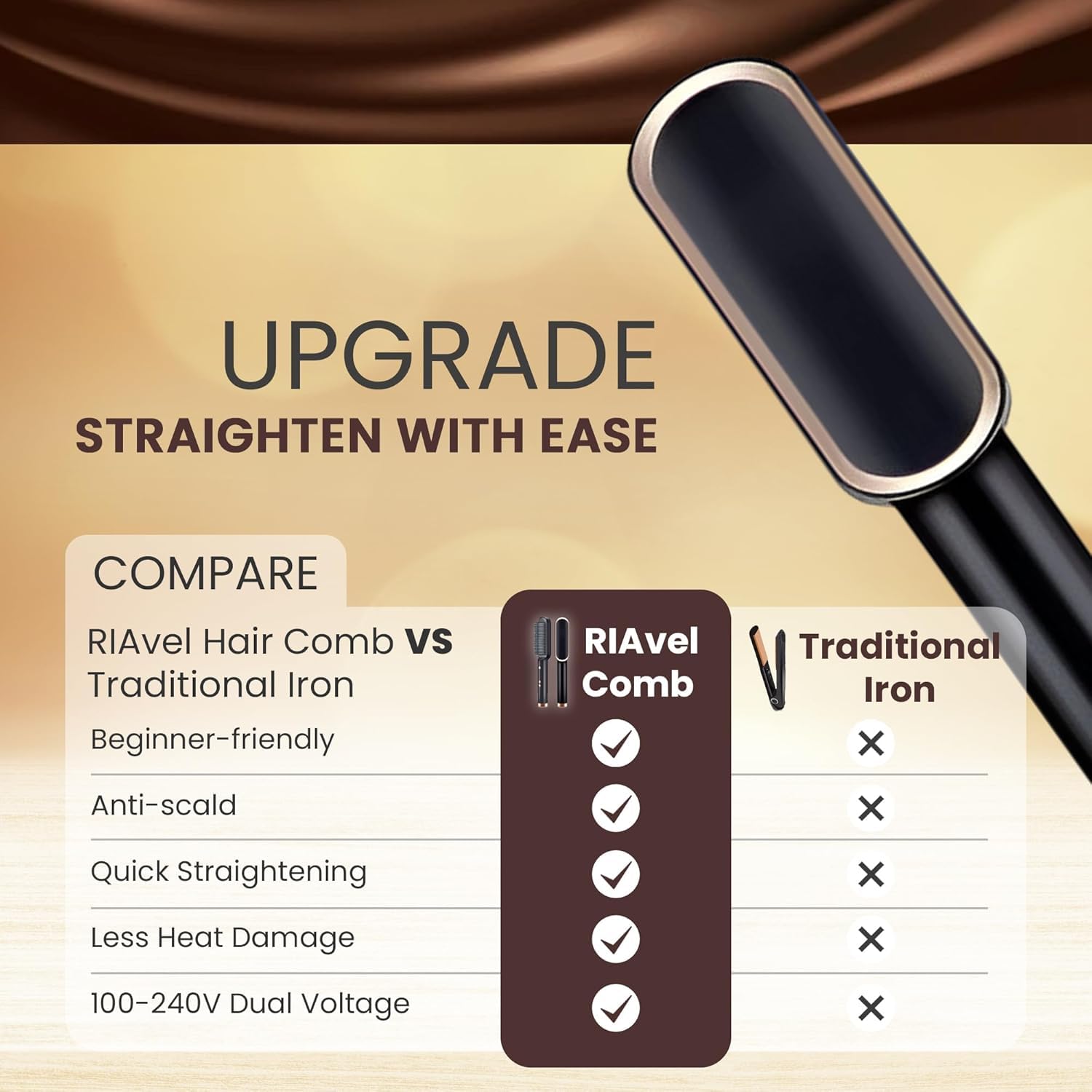 Hair Straightening Comb – Professional Style & Smoothing Tool