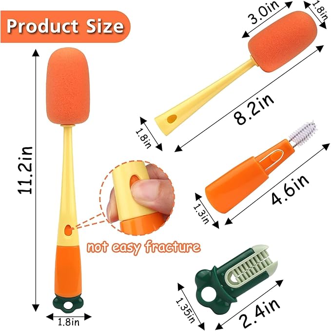 3 in 1 Sponge Brush – Sophisticated Maintenance Solution Premium Quality SingleDeals™