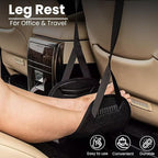 Premium Foot and Leg Rest for Flight Travel – Ergonomic In-Flight Comfort Solution