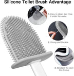 Wall-Hanging Toilet Brush Set  – Sophisticated Maintenance Solution Premium Quality SingleDeals™