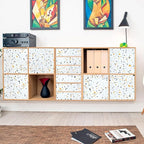Decorative Self-Adhesive Waterproof Kitchen Wall Sticker – Modern Terrazzo Pattern, 60x200cm
