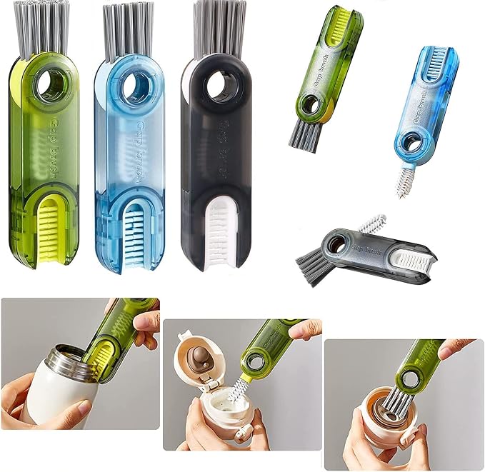 3 in 1 Bottle Brush – Sophisticated Maintenance Solution Premium Quality SingleDeals™
