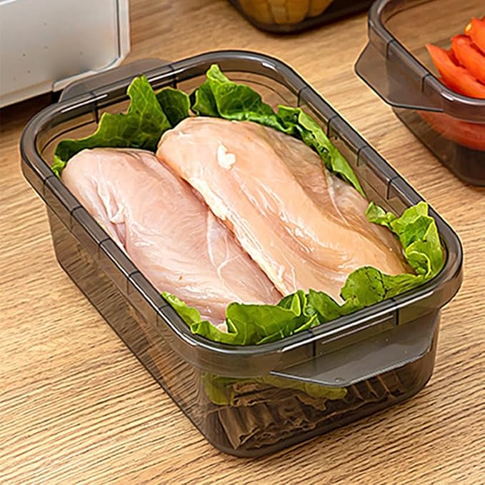 Airtight Modular Storage Box for Fresh Produce, Leftovers, and Kitchen Organization Premium Quality Single Deals™