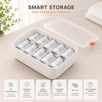Single Deals™ 10 Compartment Underwear Storage Box - Premium Quality
