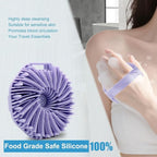 Silicone Body Scrubber Brush – Durable, Food-Grade Exfoliating Tool for Deep Cleansing
